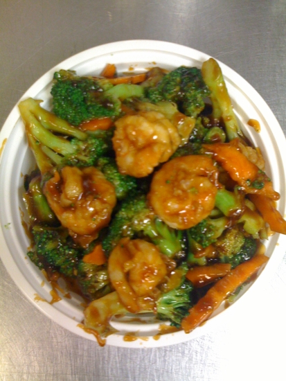 Shrimp with Broccoli