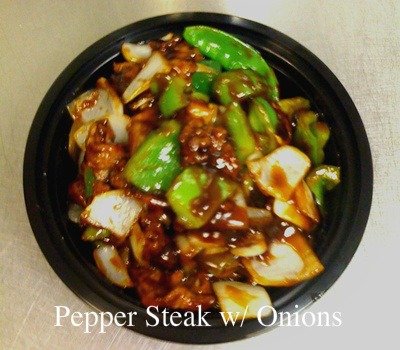 Pepper Steak with Onions